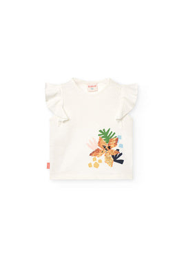 CAMISETA PUNTO DE BEBE NIÑA -BCI