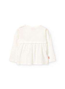 CAMISETA MANGA LARGA DE BEBE NIÑA -BCI