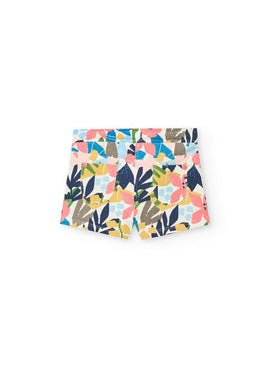 BERMUDAS FELPA DE BEBE NIÑA -BCI