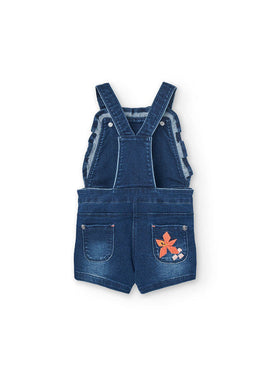 PETO DENIM PUNTO DE BEBE NIÑA -BCI