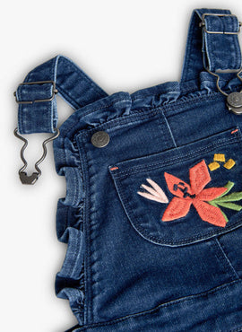 PETO DENIM PUNTO DE BEBE NIÑA -BCI
