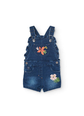PETO DENIM PUNTO DE BEBE NIÑA -BCI