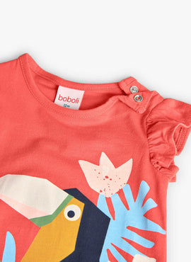 CAMISETA PUNTO DE BEBE NIÑA -BCI