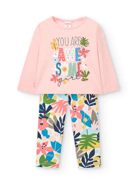 CONJUNTO PUNTO DE BEBE NIÑA -BCI