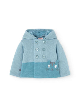 CHAQUETA TRICOTOSA DE BEBE NIÑO -BCI