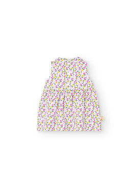VESTIDO PUNTO ELASTICO DE BEBE NIÑA -BCI