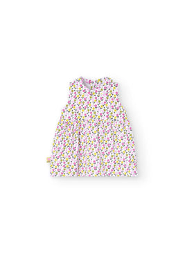 VESTIDO PUNTO ELASTICO DE BEBE NIÑA -BCI