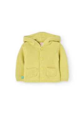 CHAQUETA TRICOTOSA DE BEBE NIÑO -BCI