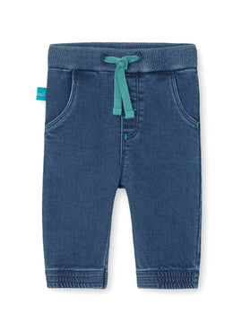 PANTALON DENIM PUNTO DE BEBE NIÑO -BCI