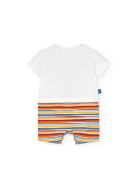 PELELE PUNTO BICOLOR DE BEBE -BCI