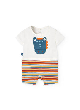 PELELE PUNTO BICOLOR DE BEBE -BCI