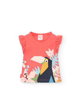 CAMISETA PUNTO DE BEBE NIÑA -BCI