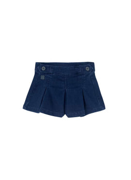 FALDA-SHORT DENIM PUNTO DE BEBE -BCI