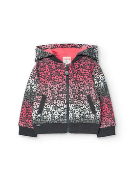 CHAQUETA FELPA ESTAMPADA DE BEBE -BCI