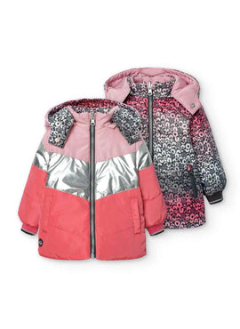 PARKA REVERSIBLE DE BEBE NIÑA