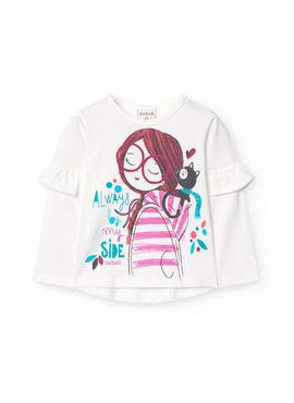 CAMISETA PUNTO DE BEBE NIÑA -BCI