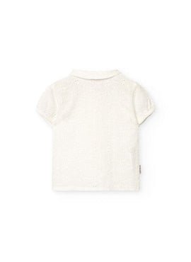 CAMISA BATISTA BORDADA DE BEBE -BCI