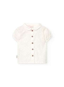 CAMISA BATISTA BORDADA DE BEBE -BCI