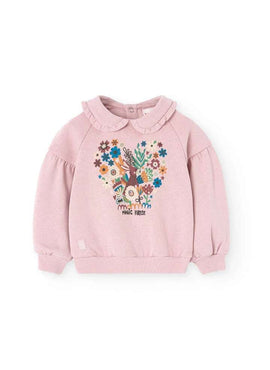 SUDADERA FELPA DE BEBE NIÑA -BCI