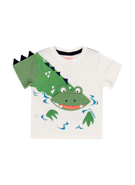 CAMISETA PUNTO DE BEBE NIÑO -BCI