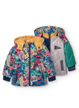 PARKA REVERSIBLE DE BEBE NIÑO