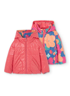 PARKA REVERSIBLE TEJIDO TECNICO DE NIÑA