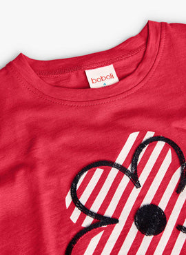 CAMISETA PUNTO FLAME DE NIÑA -BCI