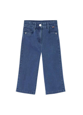 PANTALON DENIM ELASTICO DE NIÑA -BCI