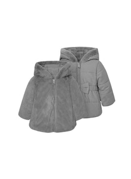 PARKA REVERSIBLE DE BEBE NIÑA