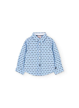 CAMISA OXFORD MANGA LARGA DE BEBE -BCI