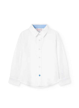 CAMISA OXFORD MANGA LARGA DE NIÑO -BCI