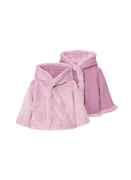 CHAQUETA REVERSIBLE DE BEBE NIÑA -BCI