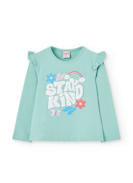 PIJAMA PUNTO MANGA LARGA DE NIÑA -BCI