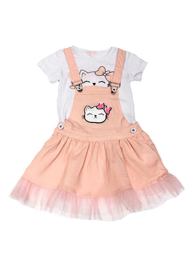 Conjunto Vestido Mezclilla con Playera