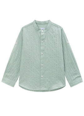 Camisa de vestir para niño de color verde