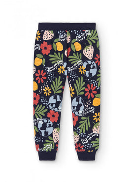 Pantalon estampado flores