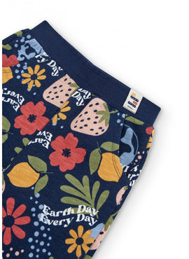 Pantalon estampado flores