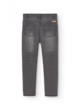 Pantalon felpa denim