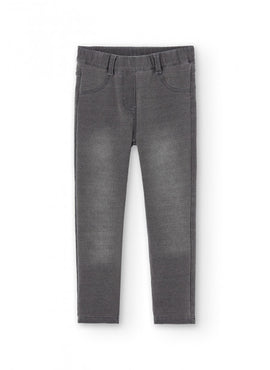 Pantalon felpa denim