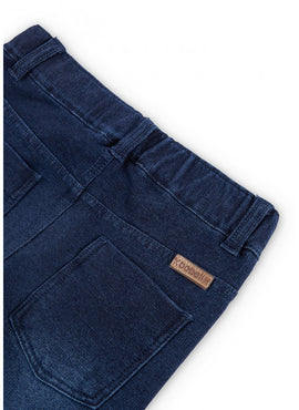 Pantalon felpa denim