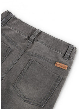 Pantalon felpa denim