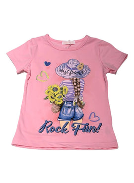 Playera para niña